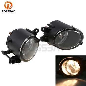 POSSBAY Car Front Driving Fog Light Lamp Assembly for A4 Avant B6 2001.04-2004.12 for Volvo C30 2007-2013 външни автомобилни фарове