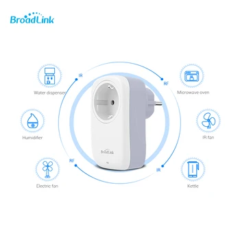 BroadLink SP4L EU WiFi Smart Plug електрически контакт таймер 16A Dimmable Night Light Алекса Google assistant Voice Control IFTTT