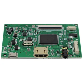7-инчов дисплей, капацитивен сензорен модул комплект 1024x600 IPS HDMI LCD модул на автомобила Raspberry Pi 3 5-точков капацитивен сензорен монитор