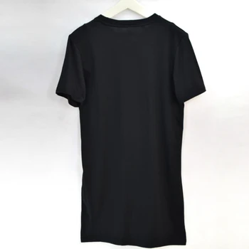 Хип-хоп мъжки размерът на САЩ ярусная тениска с къс ръкав на мъжка риза с висока тениска нов прием на мъжки ТОП тениски