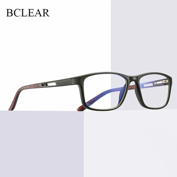 BCLEAR нов пристигане TR анти-синята светлина на огледалото очила на мъже, жени класически пълен кадър плоско огледало Пролет панта компютърни очила