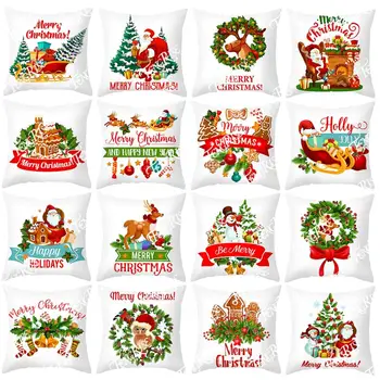 FENGRISE Дядо Коледа звънец Лосове Коледа седалките весела Коледа орнамент 2020 коледна украса за дома Нова година 2021