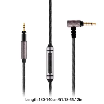 Кабел за подмяна слушалки на Sennheiser HD598 HD558 HD595 HD518 / 579 / 599Headphone тел слушалки 3.5 мм до 2,5 мм
