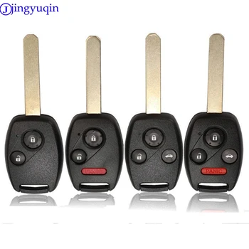 Jingyuqin 10ps с бутони pad Keyless Entry Remote Car Shell Key Fob за Honda Accord 2003 2004 2005 2006 2007