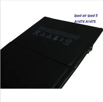 Вграден вътрешен взаимозаменяеми батерия 8827mAh A1474 1475 A1484 за ipad 5 ipad Air tablet 1484 A1474 1475 резервни части batteria