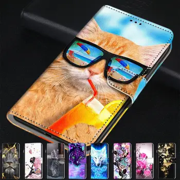 за Huawei P Smart 2019 притежателите на карти портфейла калъфи за телефони Huawei Honor 10 20 Pro Lite Case кожена флип-надолу делото Nova 5T