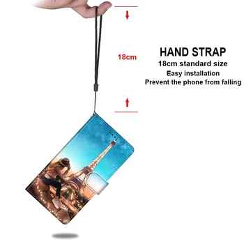 за Huawei P Smart 2019 притежателите на карти портфейла калъфи за телефони Huawei Honor 10 20 Pro Lite Case кожена флип-надолу делото Nova 5T
