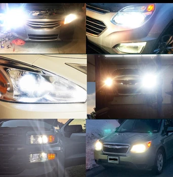 H7 led светлини 60 W 12000LM за KIA K6 2016 за Hyundai Tucson Auto LED фарове H7 6000 До бял за VW Golf 5, Jetta MK5