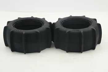 Размерът / видът на предните и задните пясъчни гуми кожа, определени за 1/5 HPI ROFUN ROVAN KIngmotor Baja 5B SS Rc кола играчки за части