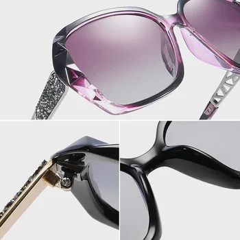 SIMPRECT 2021 квадратни поляризирани очила дамски модни извънгабаритни диамантени огледални слънчеви очила ретро луксозна марка дизайнер UV400