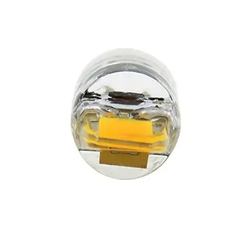 G4 Bi-Pin LED крушка 2W (20W равна) на КОЧАН, топъл бял 3000K, студено бяло 6000K, DC12 Волта, ъгъл лъч на 360 градуса,Двухконтактное основата на Т3 JC G4