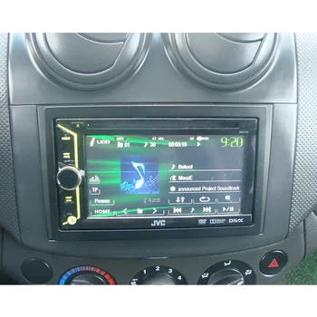 10 бр. двоен Din первази за Chevrolet Aveo Lova Captiva Gentra стерео Радио панел тапицерия комплект тире за монтиране на CD рамка