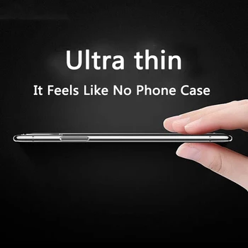 Ултра тънък прозрачен калъф за телефон Huawei Honor 20 20i 10i 10 Lite 8C 8S 8A 7X 8X 9А 9в 9s Honor 30 20 X10 Pro Max силиконов калъф