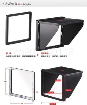 LCD Екран протектор поп козирка LCD капак щит Капак за nikon D750 D7100 D7200 за canon 6D 5DMARK IV 5D4 1DX 1DXII 5D3
