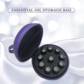 1 бр. етерично масло чанта за съхранение на здрав устойчив на удари лаптоп пътуване 10 бутилка 1 мл, 2 мл мини етерично масло бутилки защитна кутия