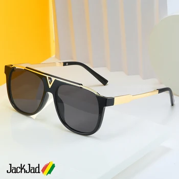 JackJad 2020 Мода Реколта Класически Пилот Стил V Метални Слънчеви Очила На Жените И Мъжете Готина Марка Дизайнерски Слънчеви Очила Oculos De Sol 2157