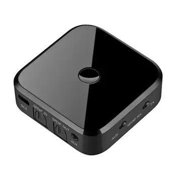 TX16 Bluetooth Audio Receiver Transmitter Apt-x HIFI Wireless Audio Adapte SPDIF оптични влакна за смартфони PC TV слушалки