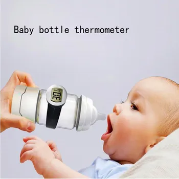 Висока точност наручный каишка дигитален дисплей електронен винен термометър детска бутилка термометър за домашна бар с Винен термометър