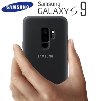 Оригинален Висококачествен Мек Силиконов Калъф-Протектор Samsung Galaxy S9 Plus Galaxy Case S9 S9 + Силиконова Делото