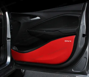 Lsrtw2017 влакна колата кожен салон покриване на врати, анти-удар подложка за Chevrolet Cavalier Onix 2020 2021 аксесоари протектор