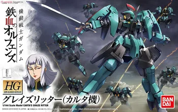 BANDAI GUNDAM HG 017 1/144 CARTA's Graze RITTER Gundam model събрана аниме фигурка играчки, бижута, детски играчки подарък