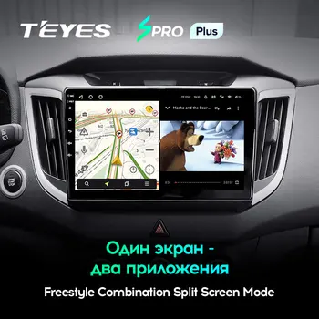 TEYES SPRO Плюс за Hyundai Creta IX25 2016 2017 2018 2019 авто радио мултимедиен Плейър навигация No 2din 2 din dvd