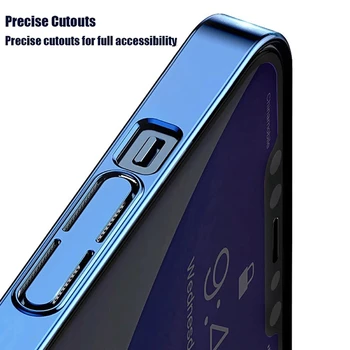 1бр аксесоари за мобилни телефони безжично зареждане на магнитен калъф за мобилен телефон iphone 12/12 mini/12 Pro/12 Pro Max Case