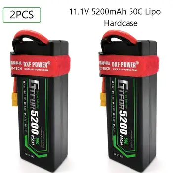 5200mAh 3S RC Battery GTFDR 11.1 V 50C Hard Case Deans/T XT60 XT90 ЕС5 Plug for RC, RC Камион,Helicopter, Airplane
