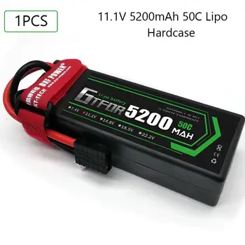 5200mAh 3S RC Battery GTFDR 11.1 V 50C Hard Case Deans/T XT60 XT90 ЕС5 Plug for RC, RC Камион,Helicopter, Airplane
