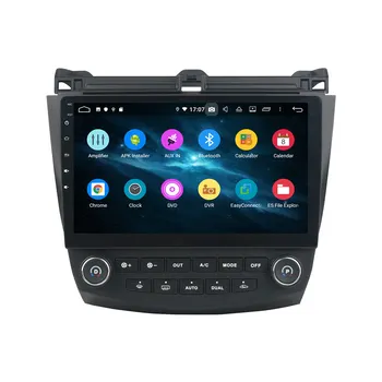 Андроид 10 Car No DVD Player GPS Navigation Multimedia Player For Honda Accord 7 2003-2007Auto Стерео Радио headunit player dsp