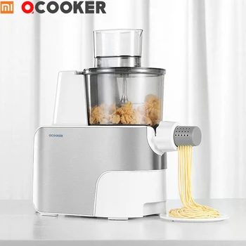 Xiaomi Mijia Pasta Machine Кухня Electric Noodle Кътър Home Noodle Pasta Maker 304 Stainless Steel Claw Smart Power Off Mi