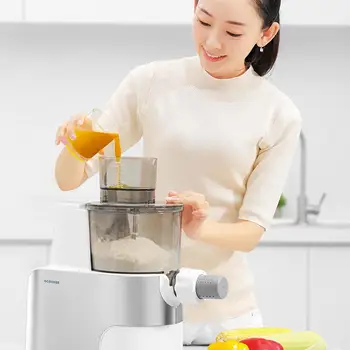 Xiaomi Mijia Pasta Machine Кухня Electric Noodle Кътър Home Noodle Pasta Maker 304 Stainless Steel Claw Smart Power Off Mi