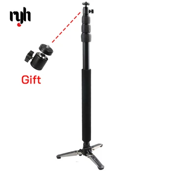 Micro Бум Pole Mic Holder 3 Section Boompole Length Extension Holder for Stereo Video Mic Three-Foot Support Stand