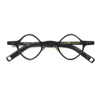 BETSION 2020 високо качество на реколтата ацетатные творчески очила за мъже жени оптични предписани очила малка нерегулярная дограма