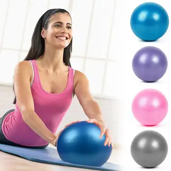Йога топката на физически пилатес, фитнес топка fitness нескользящие упражнения за баланс на топка на тренировка масаж топката йога обзавеждане