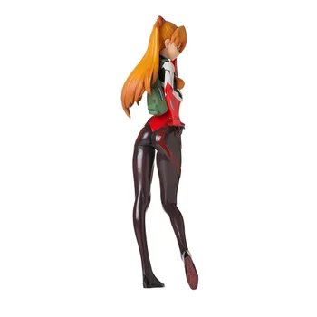 Оригиналната Ева Asuka Langley Сорю 38719 аниме фигурка играчки PVC ABS модел 22 см са подбрани фигурка статуя със завързани очи, едно око