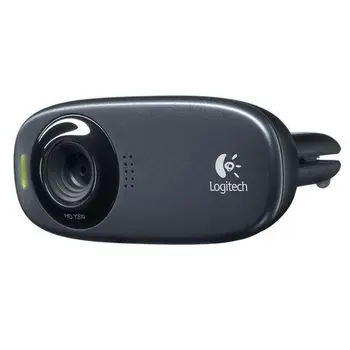 Logitech HD Webcam C310 camera HD 720P 5MP Photos вграден микрофон USB Web Cam Camera HD Plug-and-Play, за PC, лаптоп