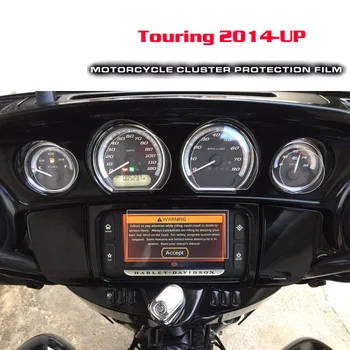 За Harley Touring 2016 2017 Клъстер Защита От Надраскване Филм Протектор На Екрана, За Да Harley Touring 2016 2017