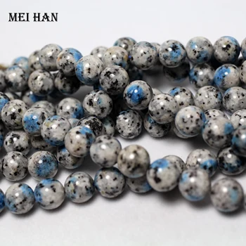 Meihan wholesale natural K2 Jasperr 10mm smooth round (39beads/strand) губим beads for jewelry design making