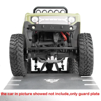 1 чифт Axial SCX24 90081 Guard Skid Plate предната и задната ос, защитно покритие материал от неръждаема стомана за RC модели, авточасти