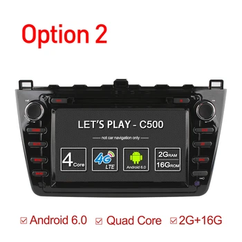Ownice C500 Octa Core Android 6.0 кола dvd gps за Mazda 6 Ruiyi Ultra 2008 2009 2010 2011 2012 wifi 4G Radio 2GB RAM БТ 32G ROM