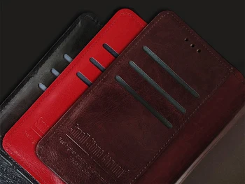 За корпуса на ZTE Blade A6 case портфейл флип-кожа и силикон задната част на кожата щанд capa за ZTE Blade A6 A 6 капак на телефона funda чанта