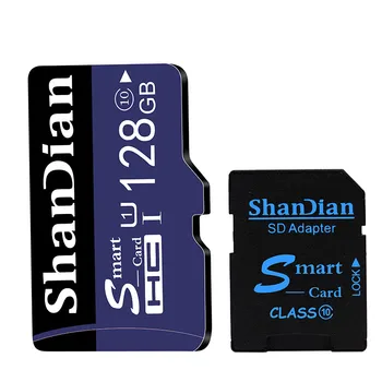 ShanDian Original Smart sd card 32GB 64GB 16GB, 8GB SDHC SDXC Memory Card SmartSDXC SmartSDHC class10 class 6 Smartsd TF Card