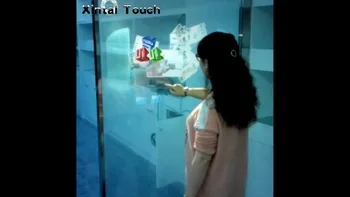 Xintai сензорен 43-инчов капацитивен сензорен фолио 20 точки холограма фолио прозрачно usb сензорен филм сензорен екран капацитивен филм