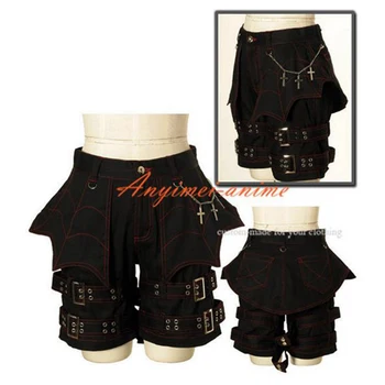 Готическа Лолита пънк мода къси панталони за cosplay костюм по поръчка[CK1051]