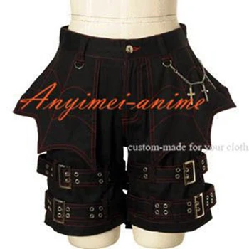 Готическа Лолита пънк мода къси панталони за cosplay костюм по поръчка[CK1051]