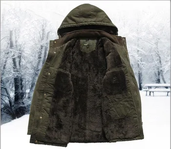 ZOEQO нови зимни мъжки Jaket Марка топло яке мъжки палта есен памук яке връхни дрехи, палто Безплатна доставка мъжете зимно яке