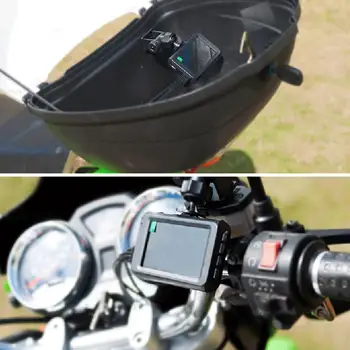 Универсален мотор 3.0 HD Driving Recorder предни задни водоустойчив два обектива на един dashcam Motorcycle Recorder аксесоари за мотоциклети