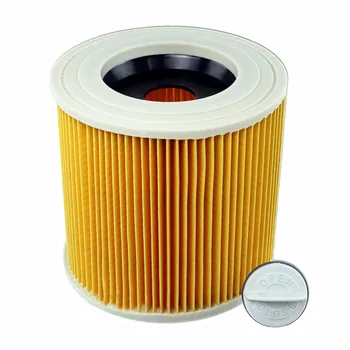 Висококачествени заменяеми въздушни филтри и торбички за прахосмукачки Karcher резервни части касета HEPA филтър WD2250 WD3.200 MV2 MV3 WD3