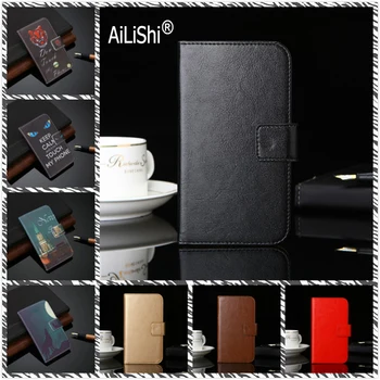 AiLiShi ПУ кожен калъф за DEXP A340 Samsung Galaxy А01 Основната Ulefone Note 9P Vivo iQOO U1 Luxury Flip Cover Skin Bag слотове за карти
